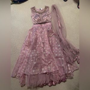 Light purple lehenga - never worn!